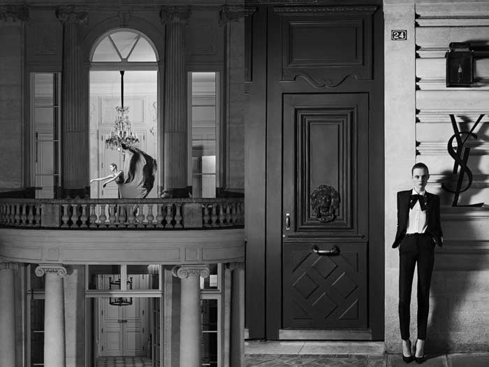Yves Saint Laurent keert terug naar haute couture Yves Saint Laurent keert terug naar haute couture
