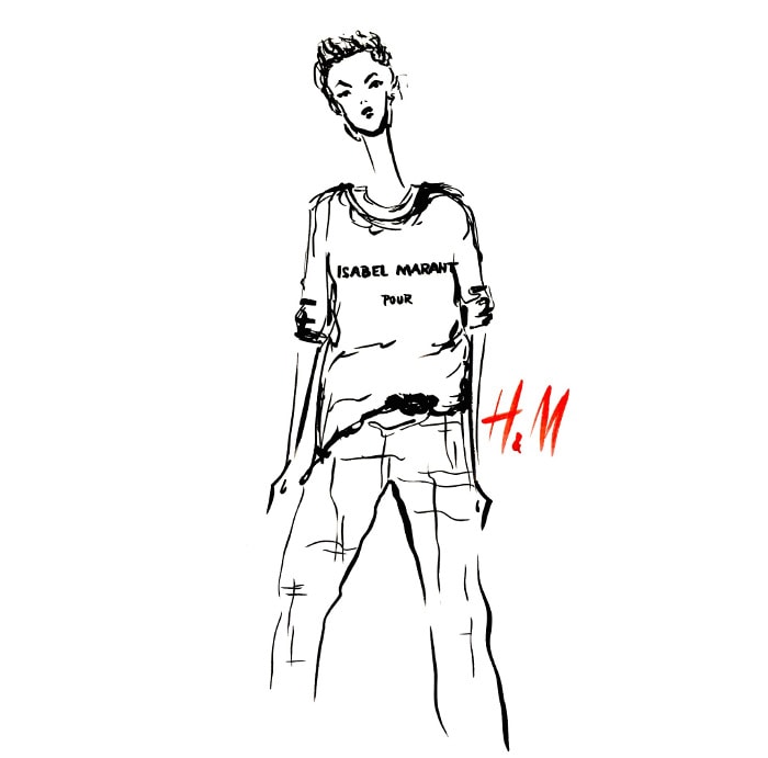 Illustraties: H&M’s designersamenwerkingen in beeld Illustraties: H&M’s designersamenwerkingen in beeld