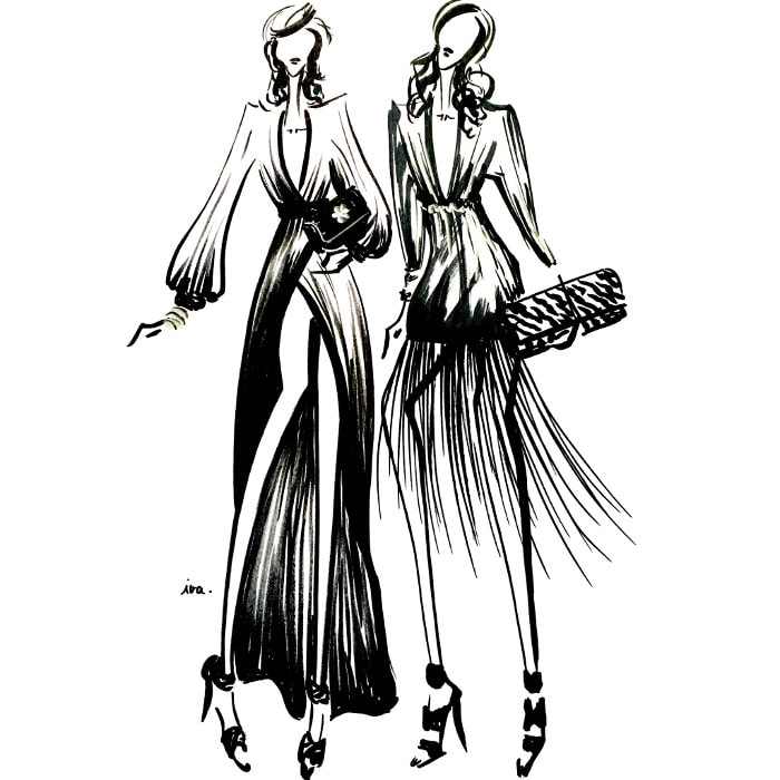 Illustraties: H&M’s designersamenwerkingen in beeld Illustraties: H&M’s designersamenwerkingen in beeld