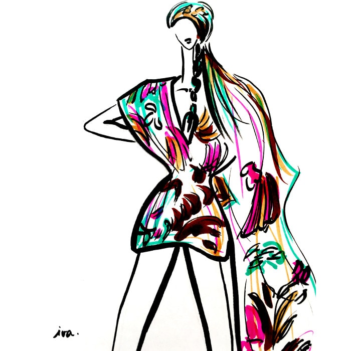 Illustraties: H&M’s designersamenwerkingen in beeld Illustraties: H&M’s designersamenwerkingen in beeld