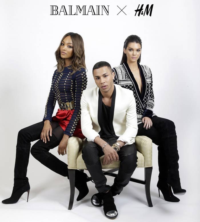 H&M en Balmain willen 'hastagbeweging' creëren H&M en Balmain willen 'hastagbeweging' creëren