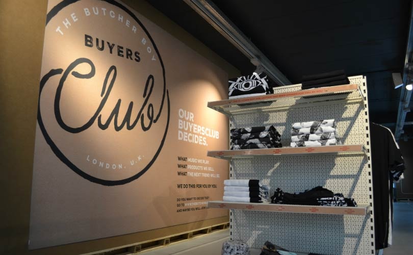 Nieuw concept van Go Britain: The Butcher Boy, met caps in slabakken Nieuw concept van Go Britain: The Butcher Boy, met caps in slabakken