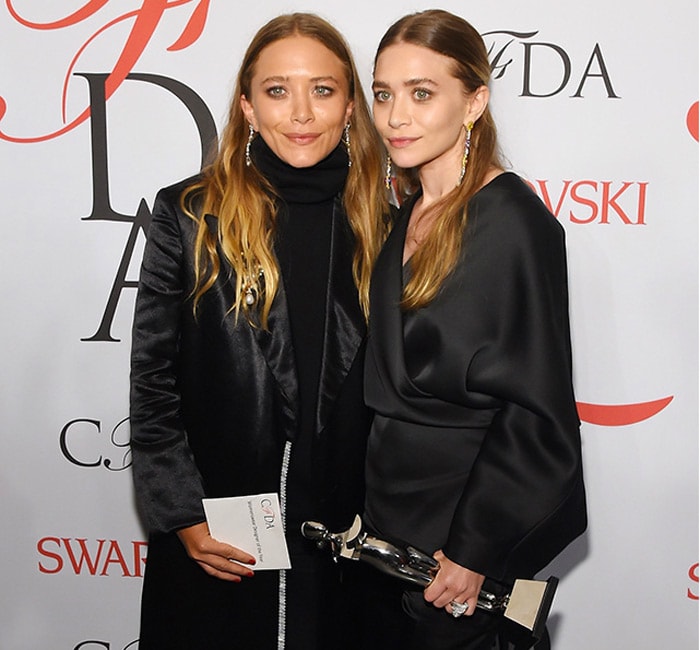 Mary-Kate en Ashley Olsen winnen 'Oscar van de mode' Mary-Kate en Ashley Olsen winnen 'Oscar van de mode'