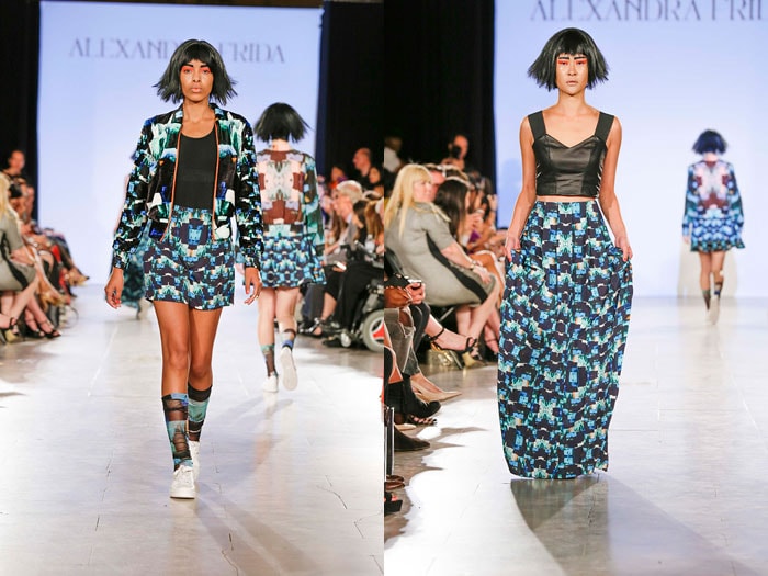 Alexandra Frida: ‘New York Fashion Week ging als een roes voorbij’ Alexandra Frida: ‘New York Fashion Week ging als een roes voorbij’