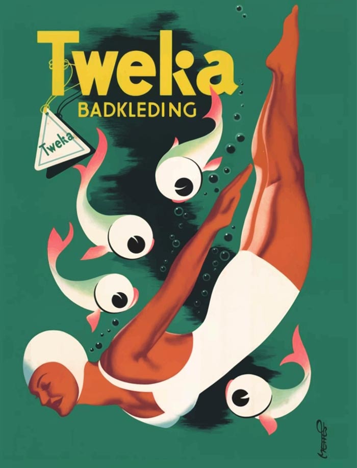 Tweka viert 100 jaar badkleding in Nederland Tweka viert 100 jaar badkleding in Nederland