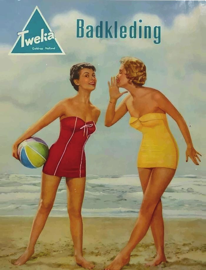Tweka viert 100 jaar badkleding in Nederland Tweka viert 100 jaar badkleding in Nederland