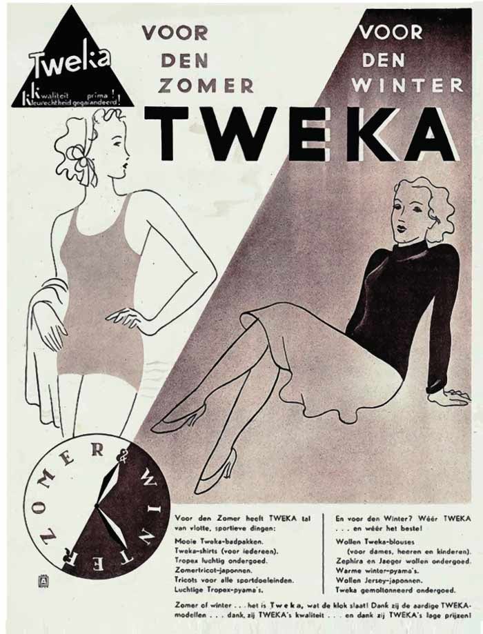 Tweka viert 100 jaar badkleding in Nederland Tweka viert 100 jaar badkleding in Nederland