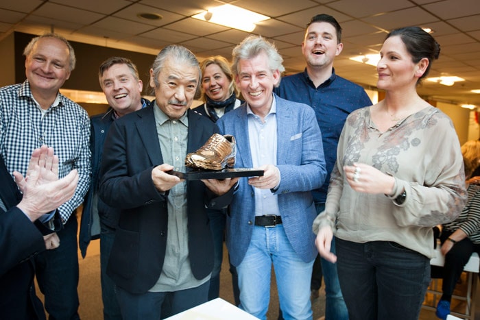 Gouden schoen 2016 voor Nimco's Xsensible Gouden schoen 2016 voor Nimco's Xsensible