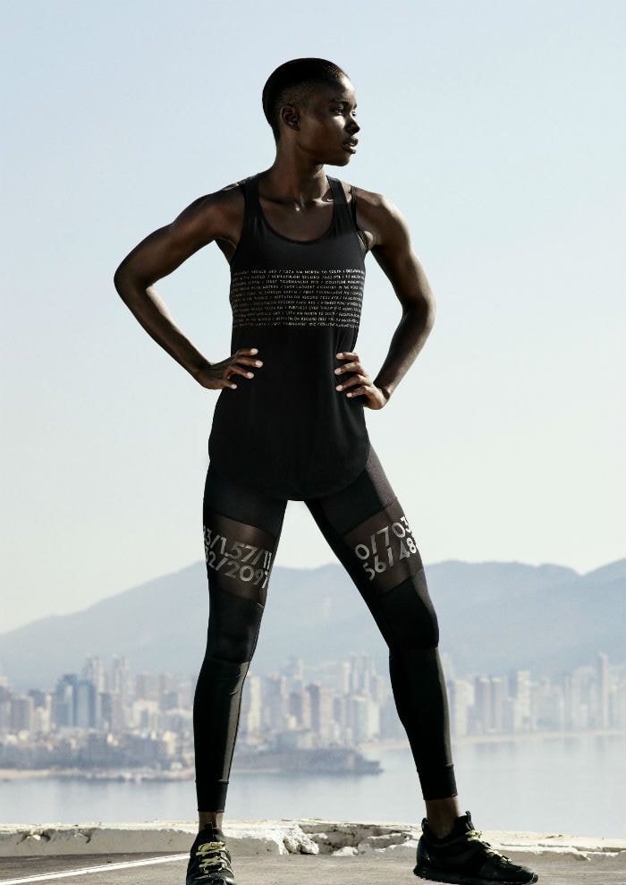 Meer details Olympische Spelen-sportmodelijn H&M Meer details Olympische Spelen-sportmodelijn H&M