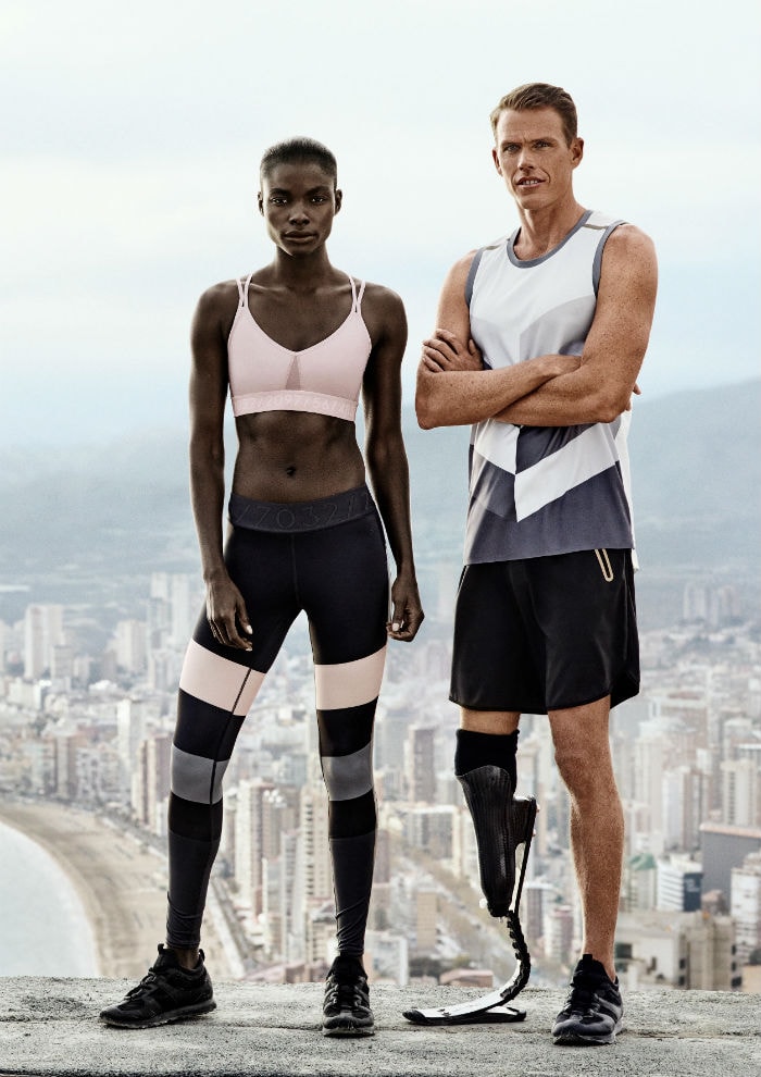 Meer details Olympische Spelen-sportmodelijn H&M Meer details Olympische Spelen-sportmodelijn H&M