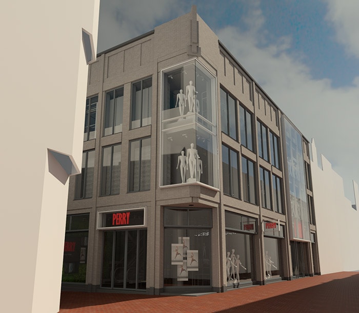 Perry lanceert nieuw winkelconcept in Amsterdam Perry lanceert nieuw winkelconcept in Amsterdam