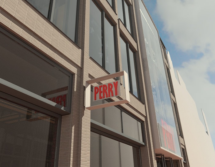 Perry lanceert nieuw winkelconcept in Amsterdam Perry lanceert nieuw winkelconcept in Amsterdam