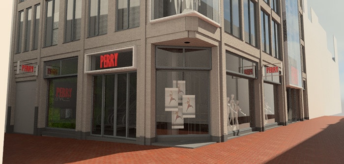 Perry lanceert nieuw winkelconcept in Amsterdam Perry lanceert nieuw winkelconcept in Amsterdam