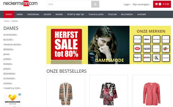 Winkels Neckermann.com officieel failliet verklaard Winkels Neckermann.com officieel failliet verklaard