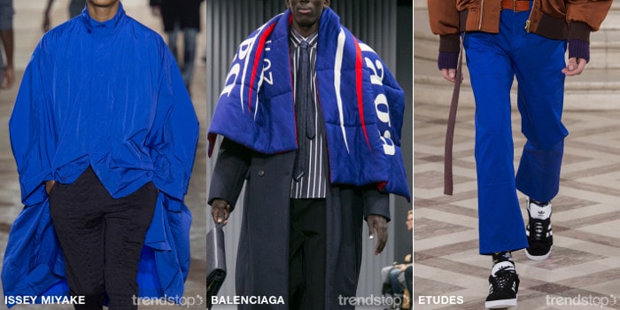 Herfst/Winter 2017-18 Herenmode Kleuren op de Catwalks Herfst/Winter 2017-18 Herenmode Kleuren op de Catwalks