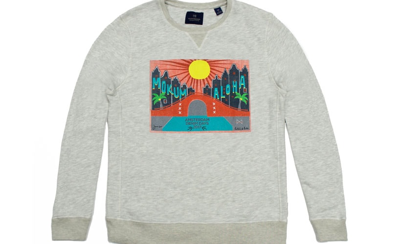 Scotch & Soda lanceert sweater voor Amsterdam Denim Days Scotch & Soda lanceert sweater voor Amsterdam Denim Days