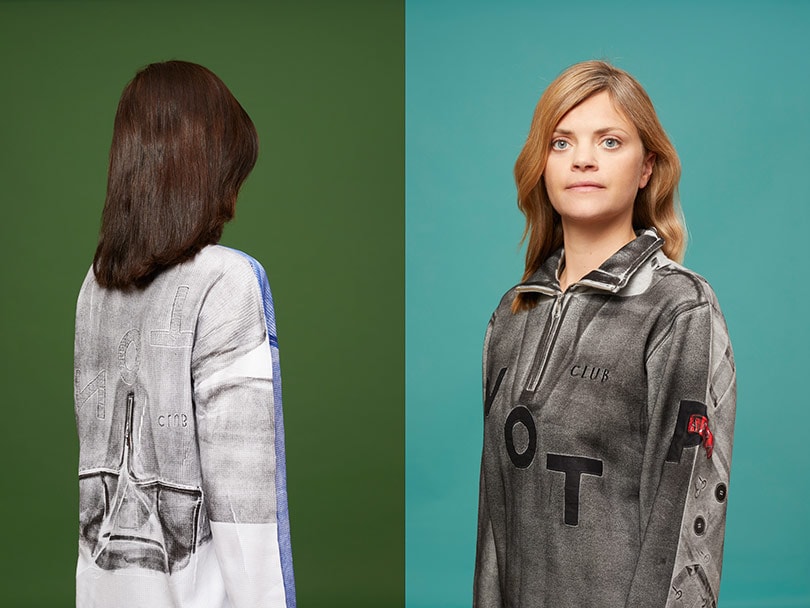 Elisa van Joolen verheft kopiëren tot draagbare kunst Elisa van Joolen verheft kopiëren tot draagbare kunst