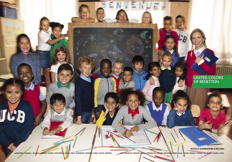 Oprichter Benetton (82) weer aan het roer; Oliviero Toscani maakt nieuwe campagne Oprichter Benetton (82) weer aan het roer; Oliviero Toscani maakt nieuwe campagne