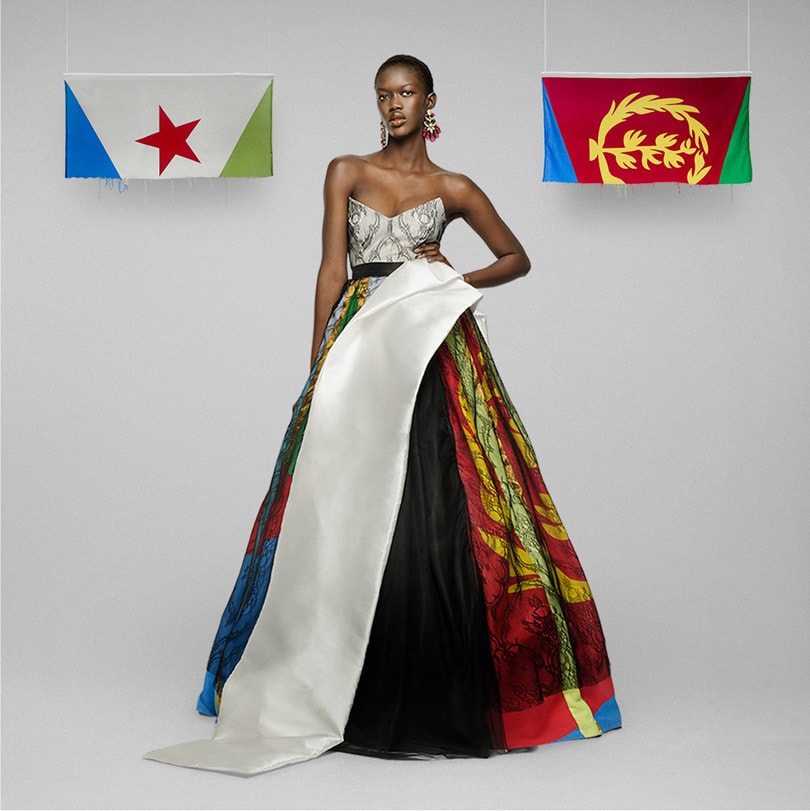 Mode van vlaggen: de 'United Collection' van Young Designers United Mode van vlaggen: de 'United Collection' van Young Designers United