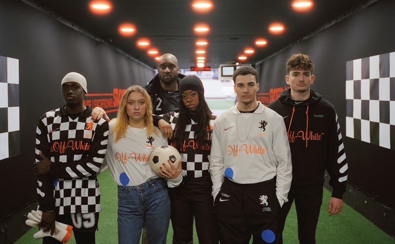 Kim Jones en Virgil Abloh ontwerpen voetbalcollecties voor Nike Kim Jones en Virgil Abloh ontwerpen voetbalcollecties voor Nike