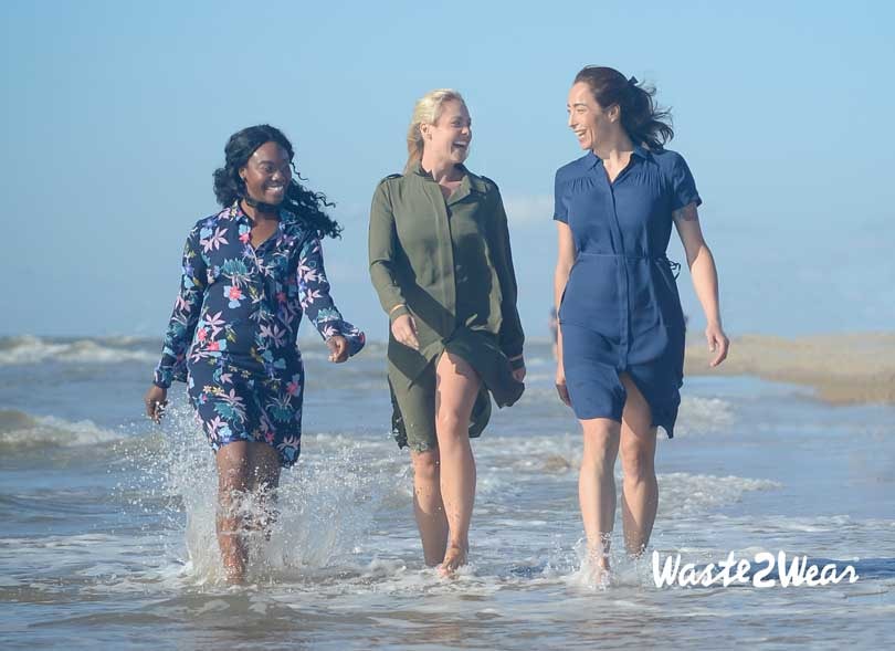 Nederlandse modemerken verwerken 2 miljoen PET-flessen in collecties met Waste2Wear Nederlandse modemerken verwerken 2 miljoen PET-flessen in collecties met Waste2Wear
