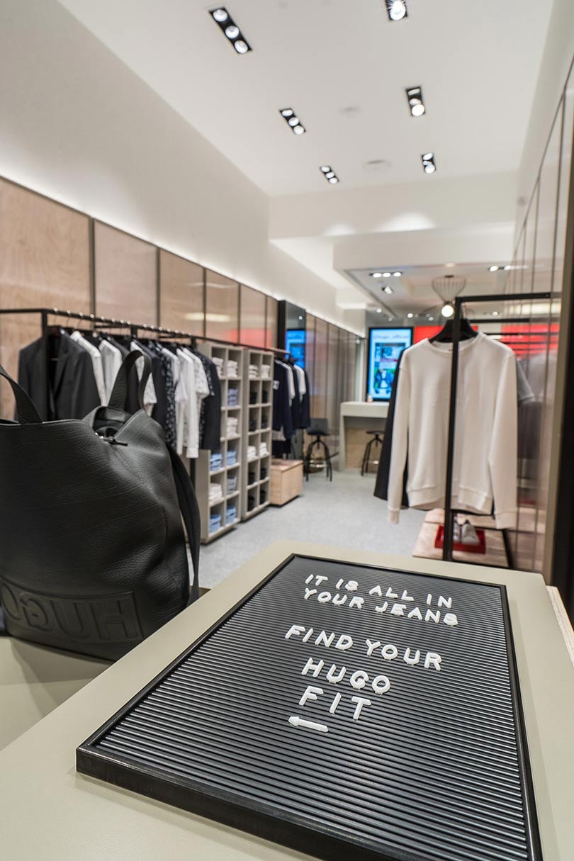 Kijken: De eerste Nederlandse winkel van Hugo Boss zuster label Hugo Kijken: De eerste Nederlandse winkel van Hugo Boss zuster label Hugo