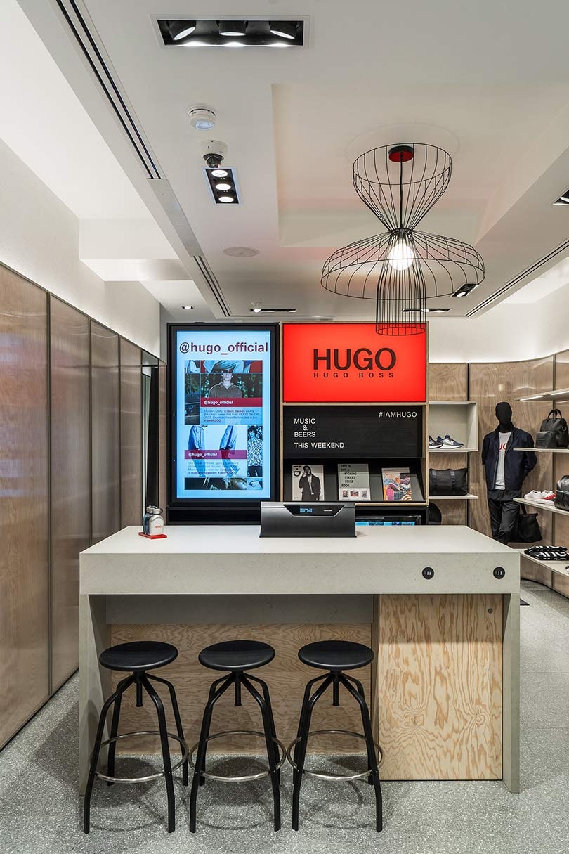 Kijken: De eerste Nederlandse winkel van Hugo Boss zuster label Hugo Kijken: De eerste Nederlandse winkel van Hugo Boss zuster label Hugo