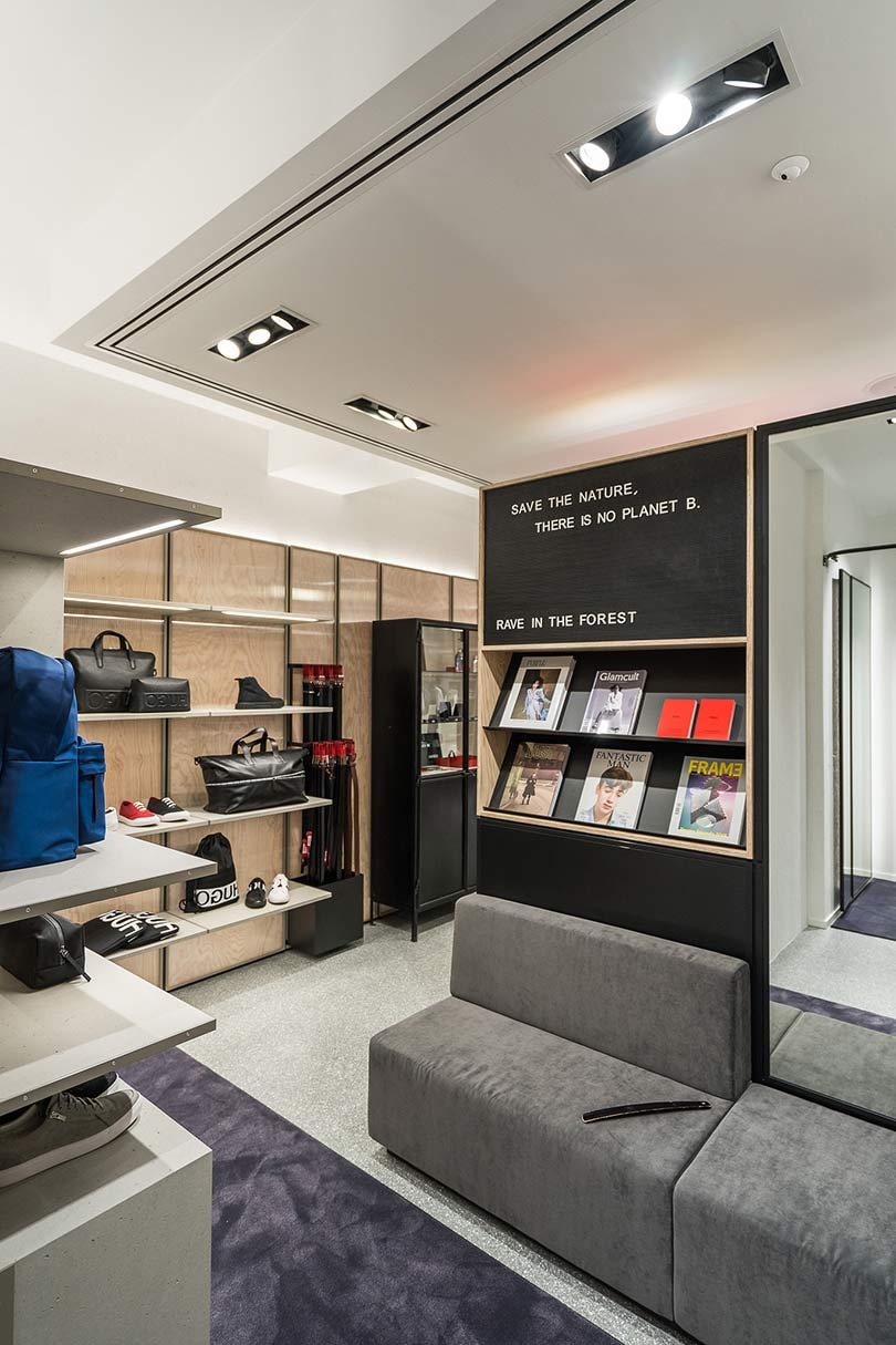 Kijken: De eerste Nederlandse winkel van Hugo Boss zuster label Hugo Kijken: De eerste Nederlandse winkel van Hugo Boss zuster label Hugo