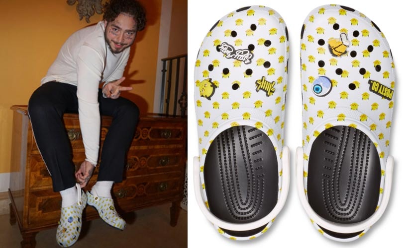 post malone crocs kids