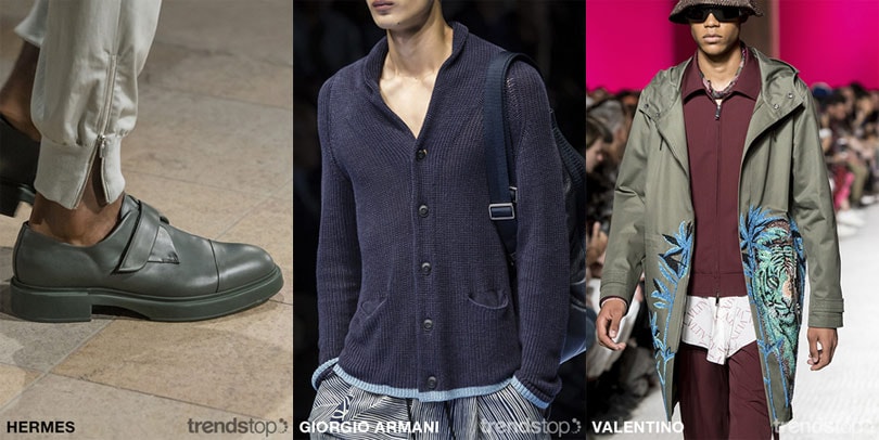 Kleurentrends voor Herenmode in Voorjaar Zomer 2020 Kleurentrends voor Herenmode in Voorjaar Zomer 2020