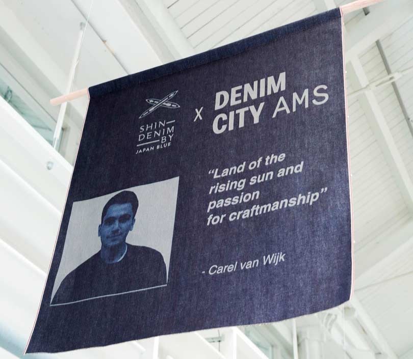 Het innovatieve Shin Denim van Japan Blue Co. moet de modewereld gaan veroveren Het innovatieve Shin Denim van Japan Blue Co. moet de modewereld gaan veroveren