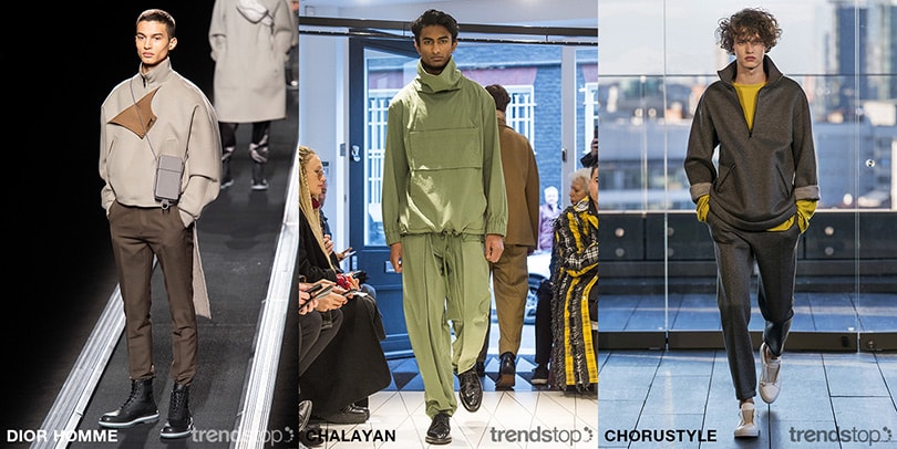 Belangrijke Silhouetten op de Catwalk voor Herenmode 2019-20 Belangrijke Silhouetten op de Catwalk voor Herenmode 2019-20