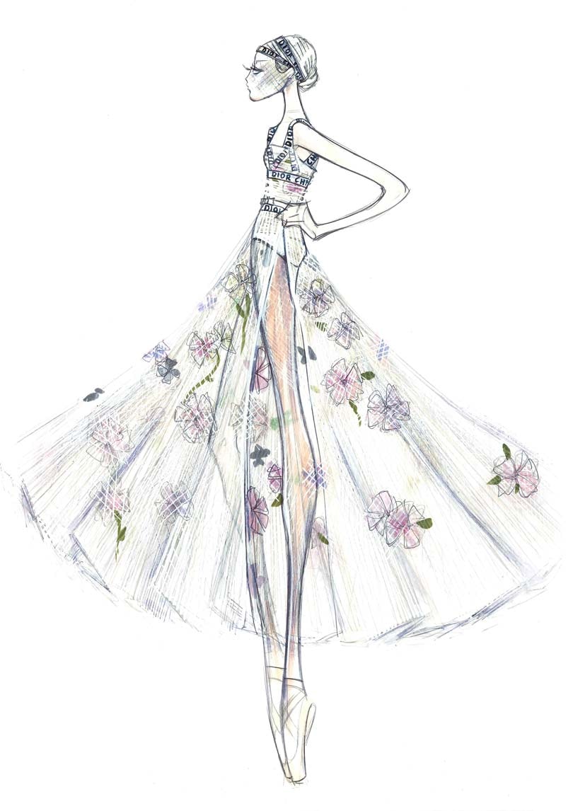 Kijken: Dior’s Maria Grazia Chiuri ontwerpt kostuums voor Italiaans ballet Kijken: Dior’s Maria Grazia Chiuri ontwerpt kostuums voor Italiaans ballet