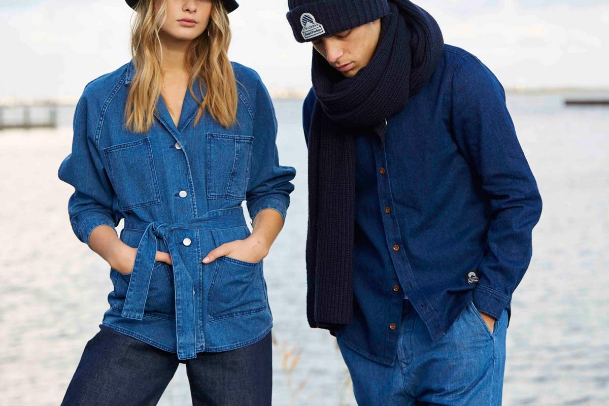Kings of Indigo FW19 | Veganistische patches en gerecycled PET, metaal en vezels Kings of Indigo FW19 | Veganistische patches en gerecycled PET, metaal en vezels