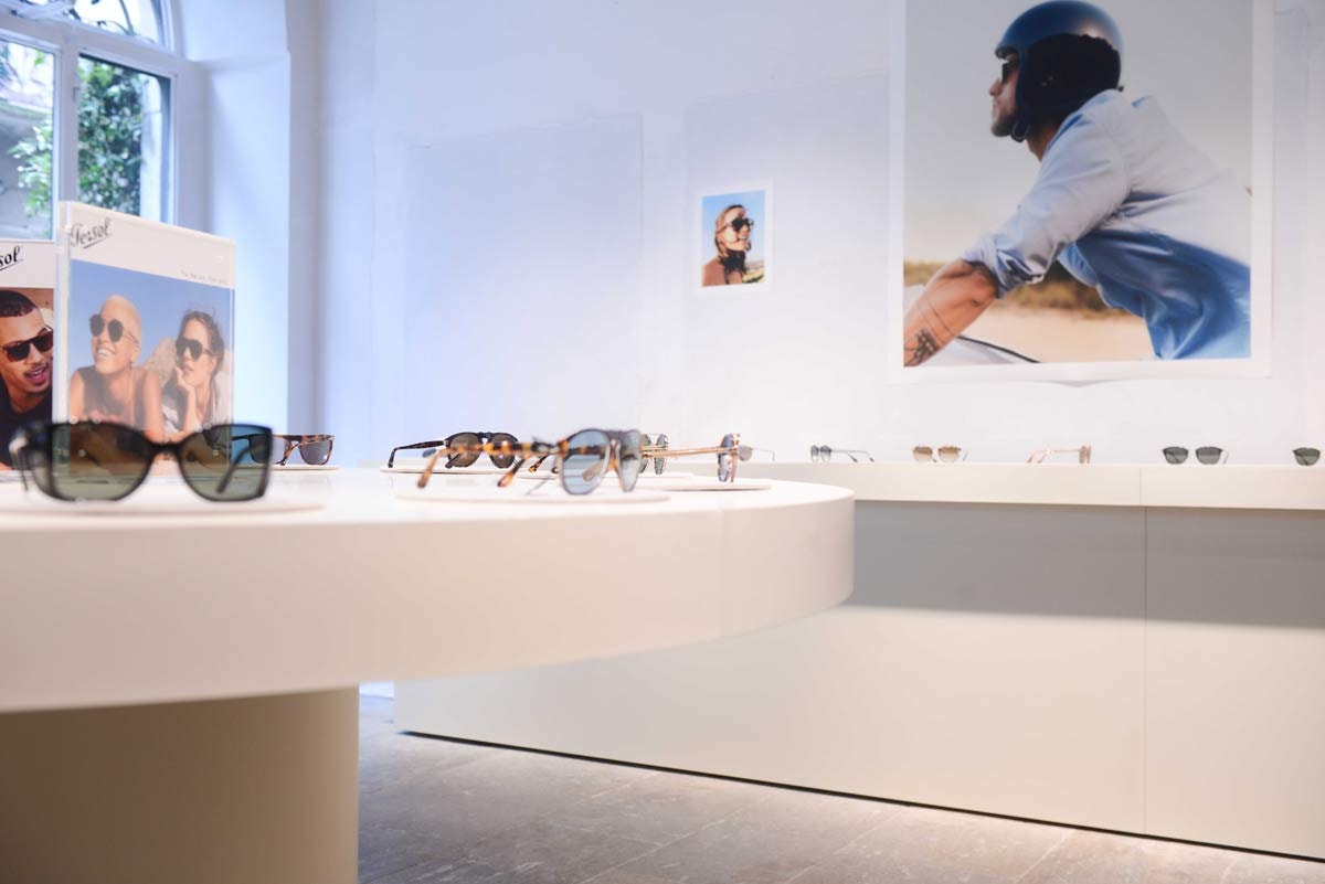 Eerste Europese conceptstore Persol opent in Milaan Eerste Europese conceptstore Persol opent in Milaan