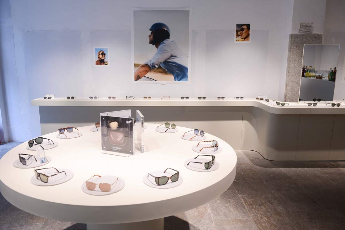 Eerste Europese conceptstore Persol opent in Milaan Eerste Europese conceptstore Persol opent in Milaan