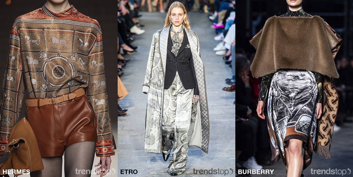 Belangrijke Damesmode Printtrends op de Herfst Winter 2019-20 Catwalks Belangrijke Damesmode Printtrends op de Herfst Winter 2019-20 Catwalks