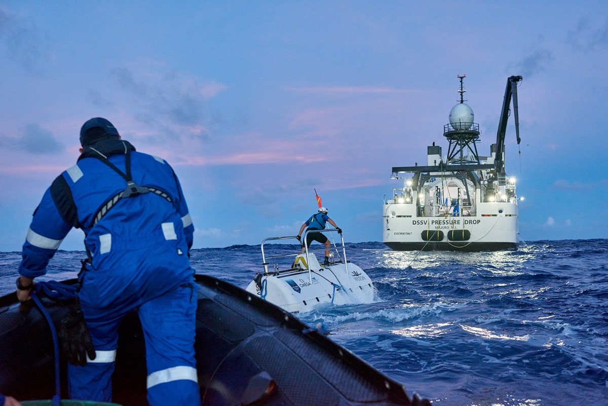 OMEGA en Victor Vescovo verpulveren duikrecords met Seamaster Planet Ocean Ultra Deep Professional OMEGA en Victor Vescovo verpulveren duikrecords met Seamaster Planet Ocean Ultra Deep Professional