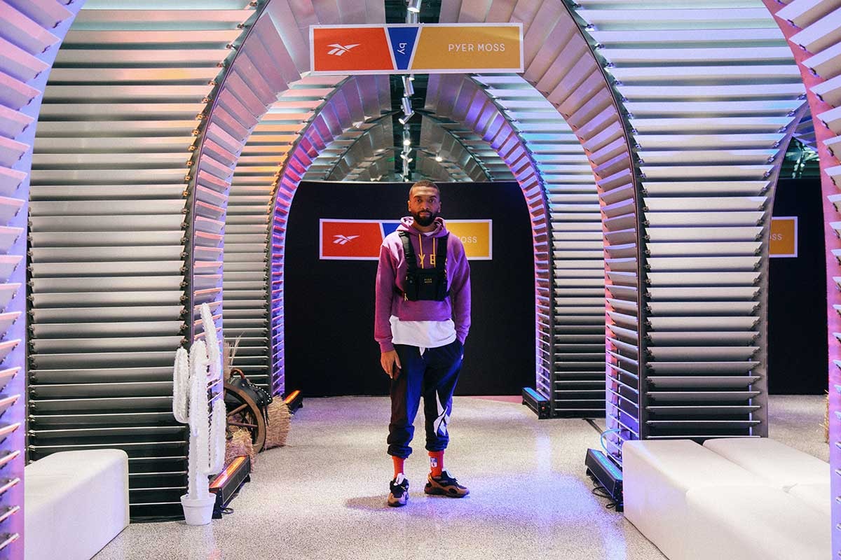 Reebok lanceert nieuwe divisie met Pyer Moss oprichter aan het hoofd Reebok lanceert nieuwe divisie met Pyer Moss oprichter aan het hoofd