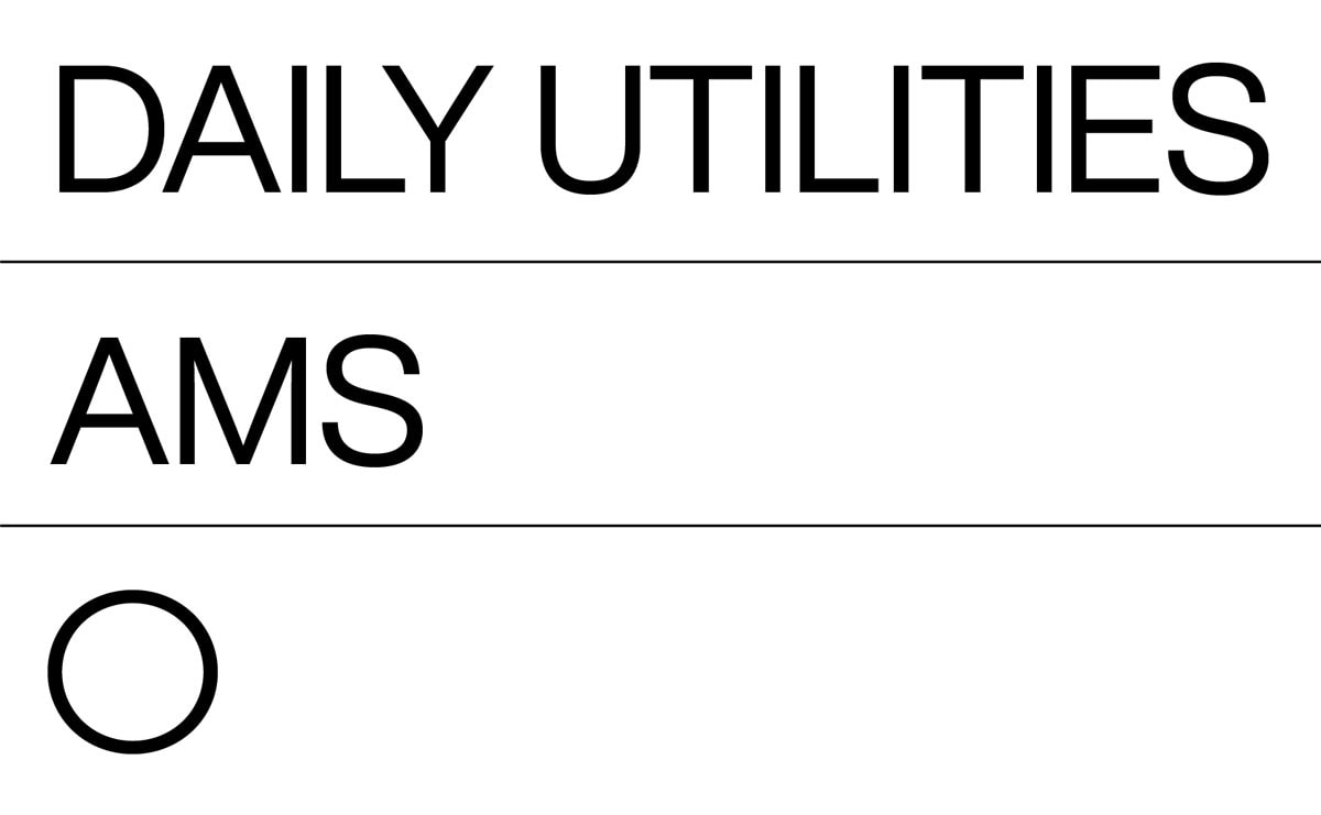 Nieuw mannenmerk Daily Utilities: essentiële items een 4.0 marge Nieuw mannenmerk Daily Utilities: essentiële items een 4.0 marge