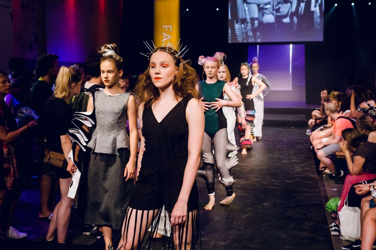 15-jarige Klaskie mode-winnaar van Kunstbende 15-jarige Klaskie mode-winnaar van Kunstbende