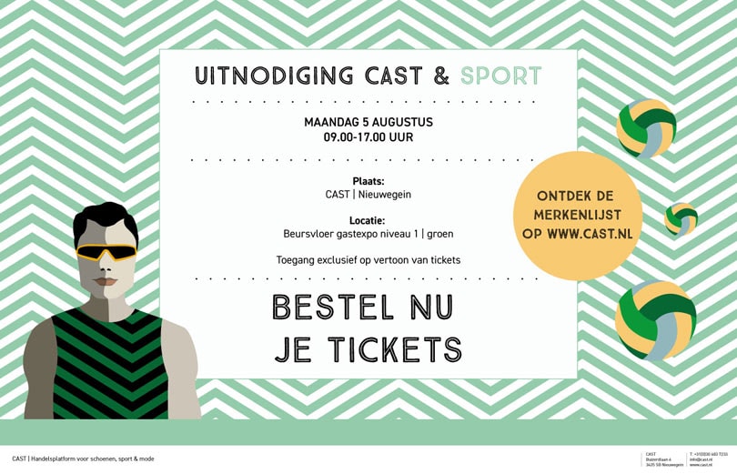 CAST trapt seizoen af met SPORT & LIFESTYLE DAG met meer dan 50 topmerken! CAST trapt seizoen af met SPORT & LIFESTYLE DAG met meer dan 50 topmerken!