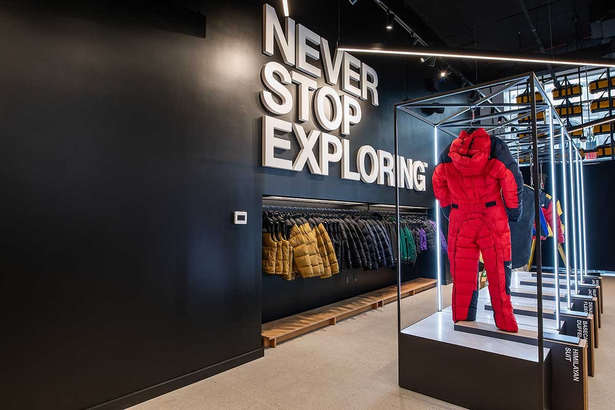 Kijken: het nieuwe winkelconcept van The North Face Kijken: het nieuwe winkelconcept van The North Face