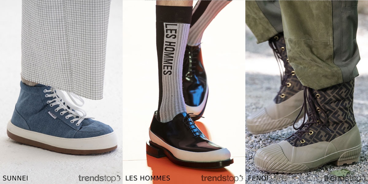 Belangrijke Voorjaar/Zomer 2020 Herenschoenen op de Catwalk Belangrijke Voorjaar/Zomer 2020 Herenschoenen op de Catwalk