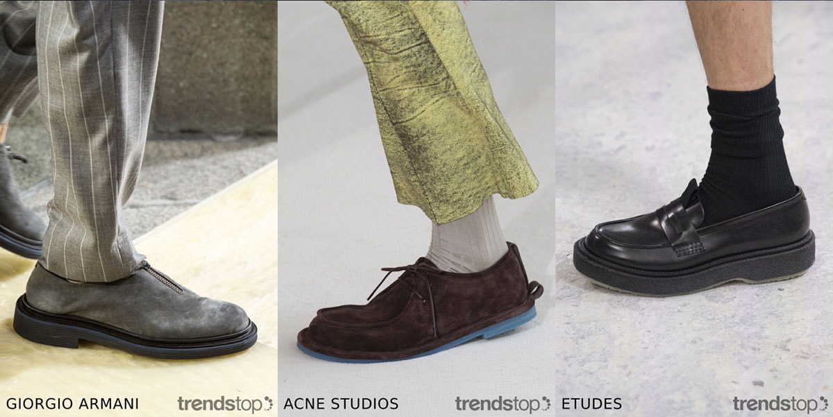 Belangrijke Voorjaar/Zomer 2020 Herenschoenen op de Catwalk Belangrijke Voorjaar/Zomer 2020 Herenschoenen op de Catwalk