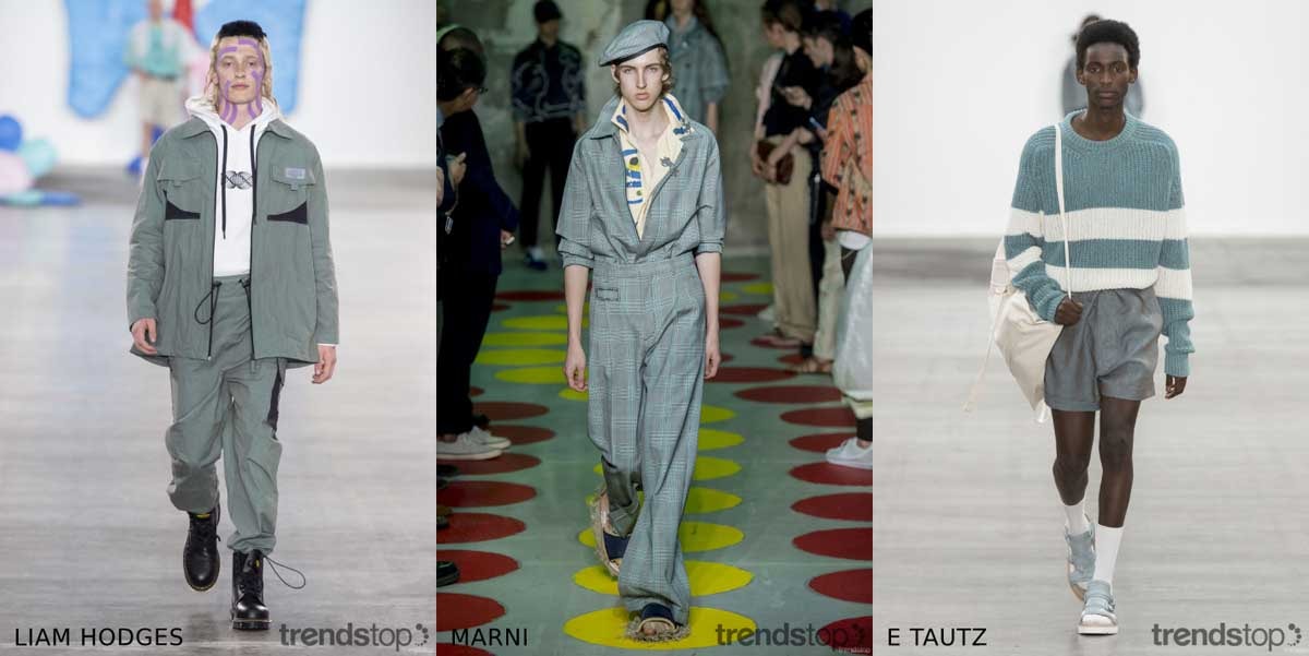 Belangrijke Lente/Zomer 2020 Herenmodekleuren op de Catwalk Belangrijke Lente/Zomer 2020 Herenmodekleuren op de Catwalk
