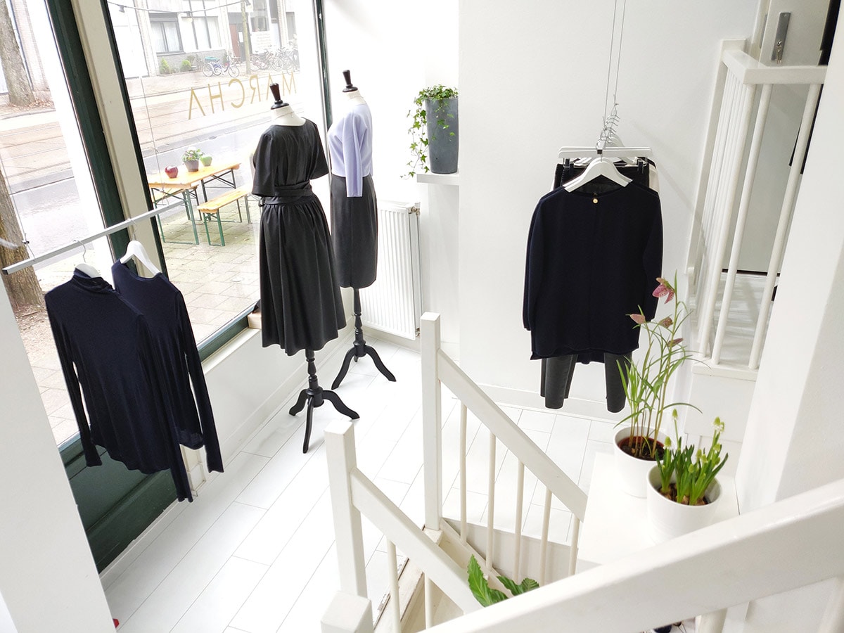 Eerste brandstore Marcha Hüskes is ‘een plek voor wisselwerking met klanten’ Eerste brandstore Marcha Hüskes is ‘een plek voor wisselwerking met klanten’