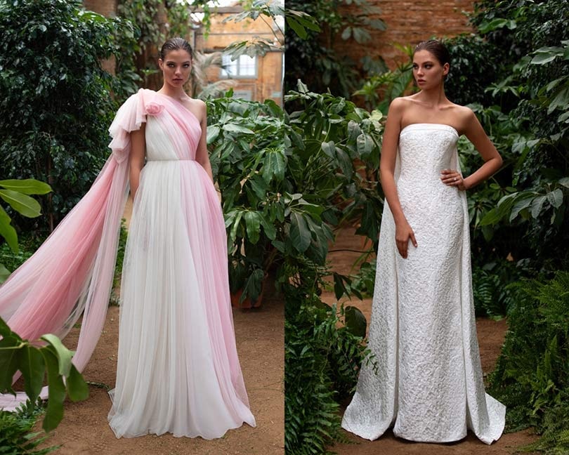 In beeld: 7 standout collecties tijdens Bridal Fashion Week herfst 2020 In beeld: 7 standout collecties tijdens Bridal Fashion Week herfst 2020