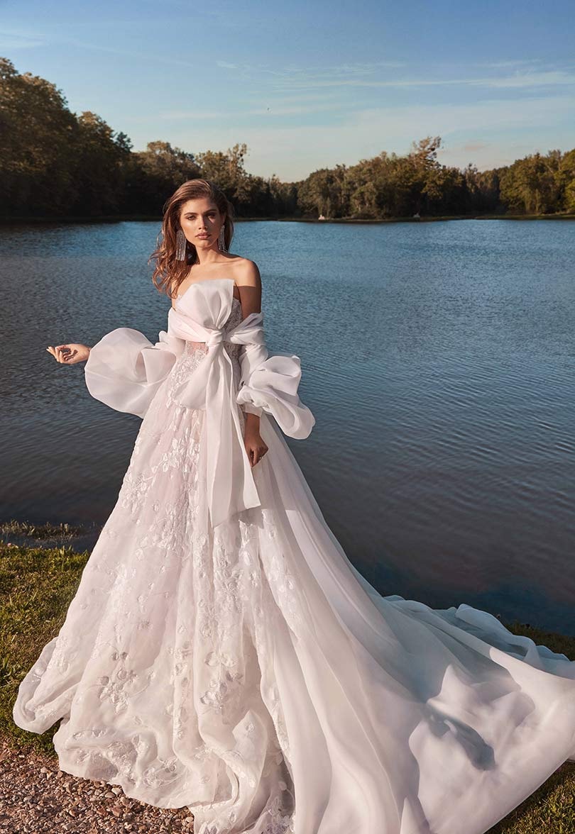 In beeld: 7 standout collecties tijdens Bridal Fashion Week herfst 2020 In beeld: 7 standout collecties tijdens Bridal Fashion Week herfst 2020
