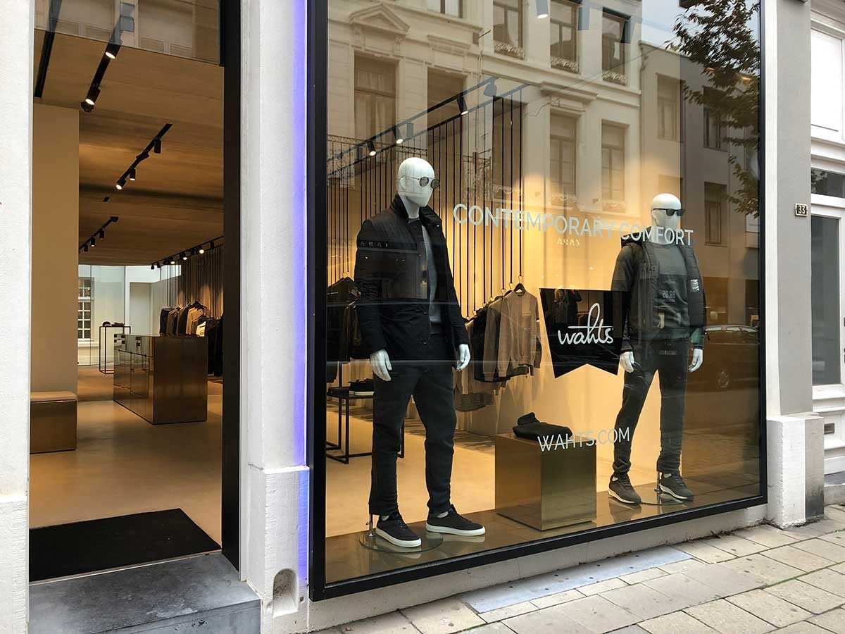 Mannenmodemerk Wahts opent deuren in Antwerpen Mannenmodemerk Wahts opent deuren in Antwerpen